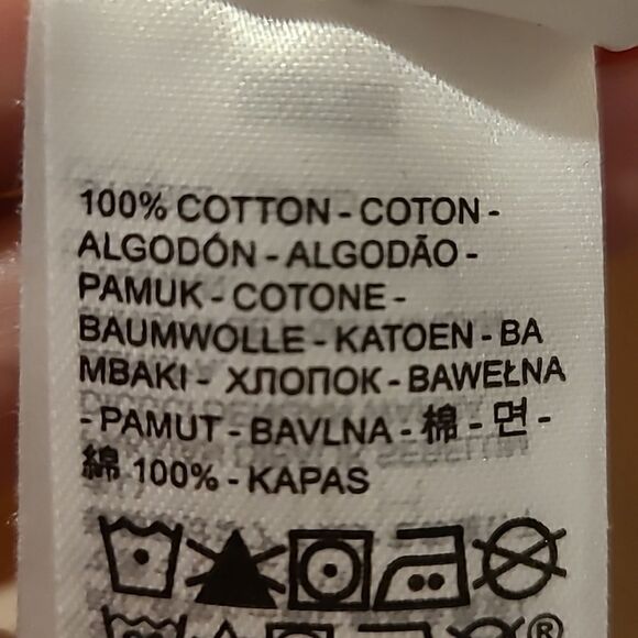 Levi's‎ womens peach cotton logo floral tshirt size small - Picture 6 of 6